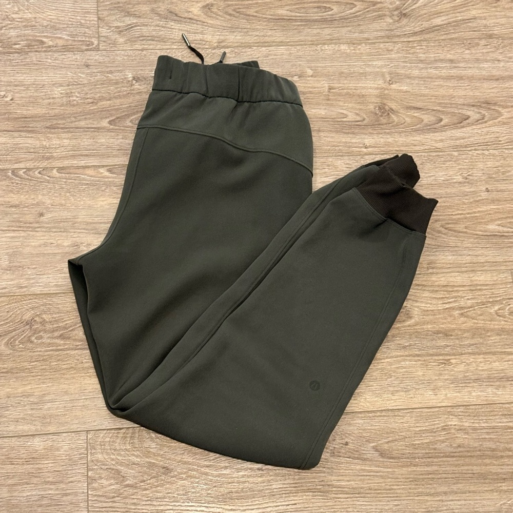 lululemon athletica Olive Green Joggers W14” L28”